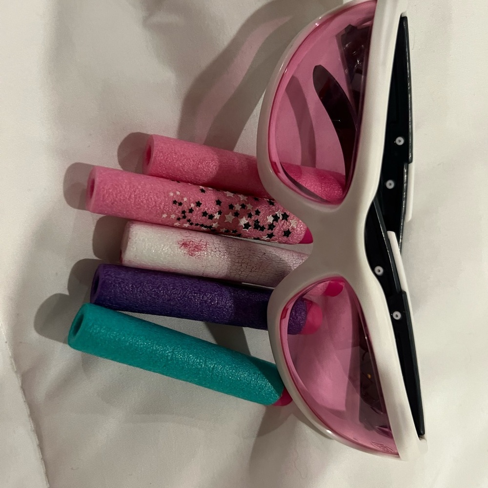 Nerf Rebel Protective Goggles and extra bullets